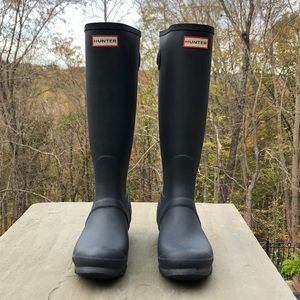 Hunter tall rain boots